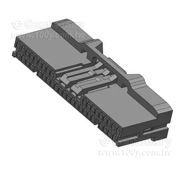 MX77 series 40P rubber shell - 151072 Product Image