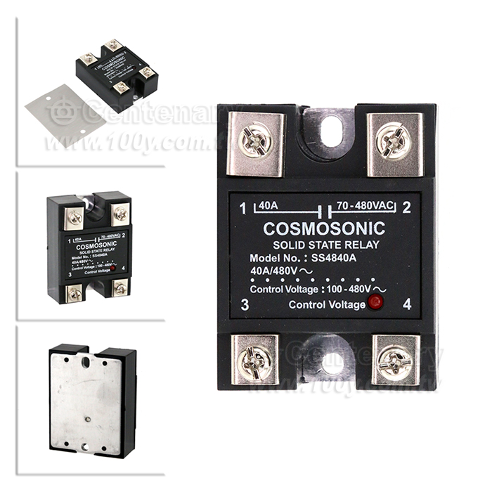 SSR 70-240VAC/70-480VAC 40A - 93138 產品圖片