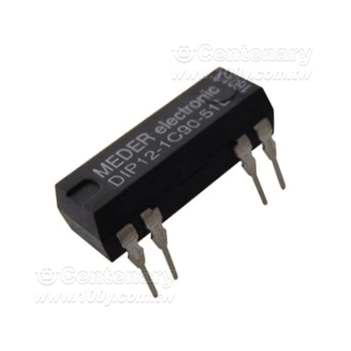干簧繼電器 12VDC 1 Form C (SPDT-NO, NC)