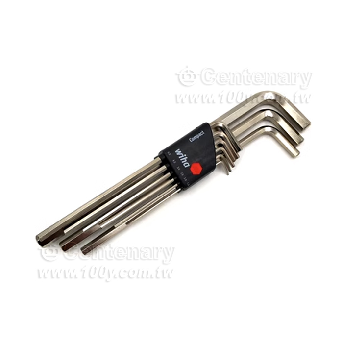 wiha 平頭 公製加長型 9件套內六角扳手（1.5-10mm） - 151983 產品圖片