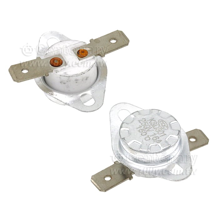 KSD301溫控開關平腳固定環16A250V-溫控器開關 - 144941 產品圖片