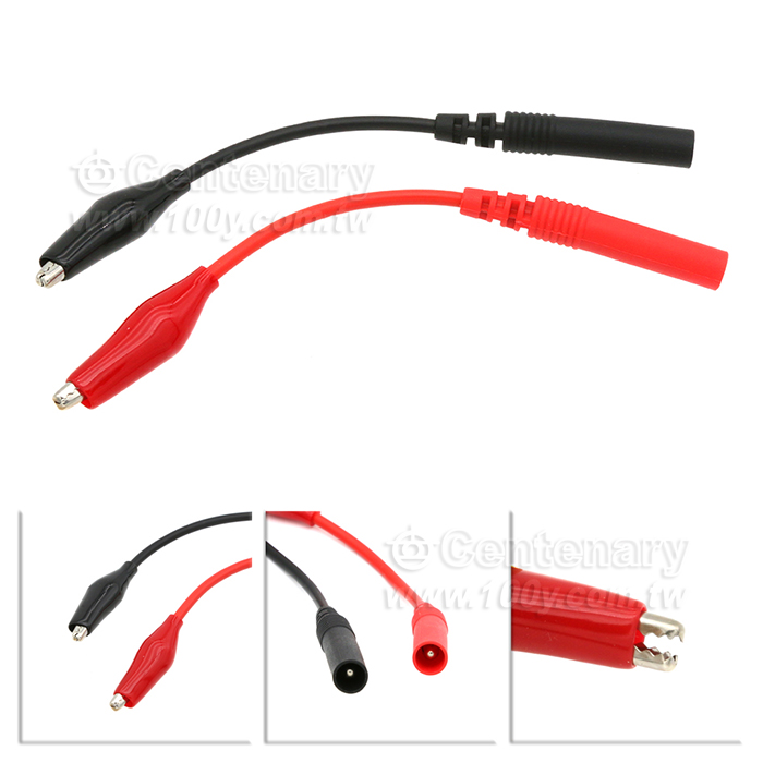 Alligator Clip Lead (For: U1700 Series) - 93636 Product Image