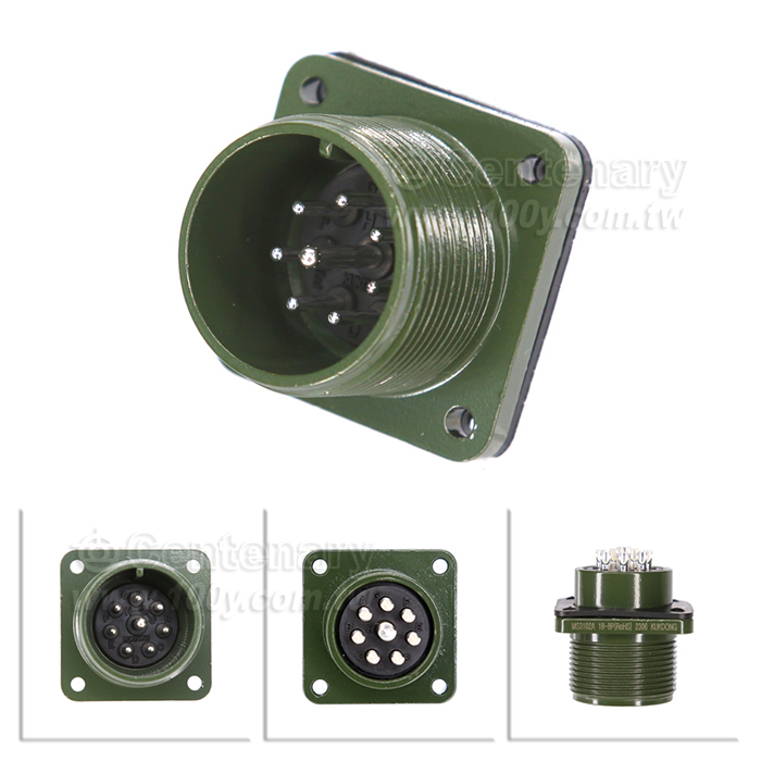 8P公端械外插座13A~20A,23A~35A/ 500Vac - 57555 產品圖片