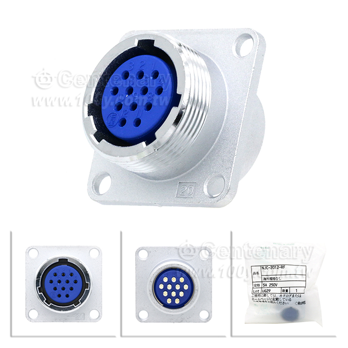 NJC Series Female, Receptacle - 164472 Product Image