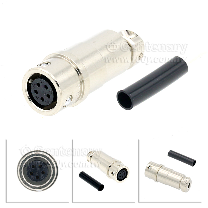 EPRC05系列  5P卡口母插頭  2A/150V  - 93262 產品圖片