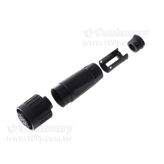 圓形DIN連接器 FEMALE CABLE CONNECTOR 17+PE - 154067 產品圖片