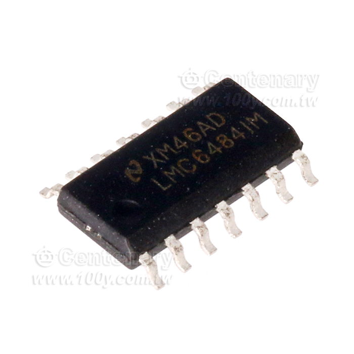 CMOS Quad Rail-to-Rail Input and Output Operational Amplifier - 152683 Product Image