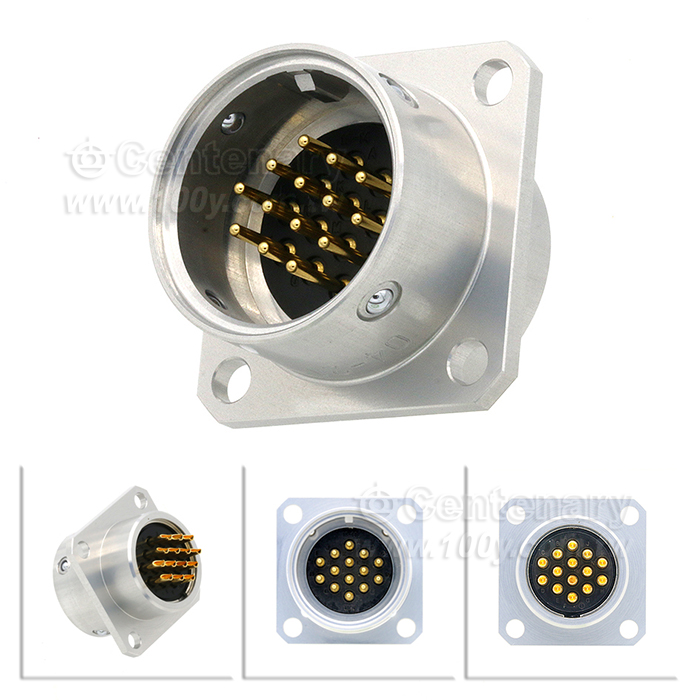 "TAJIMI" PRC04 Series 14P square male socket 3A/400V - 158651 Product Image