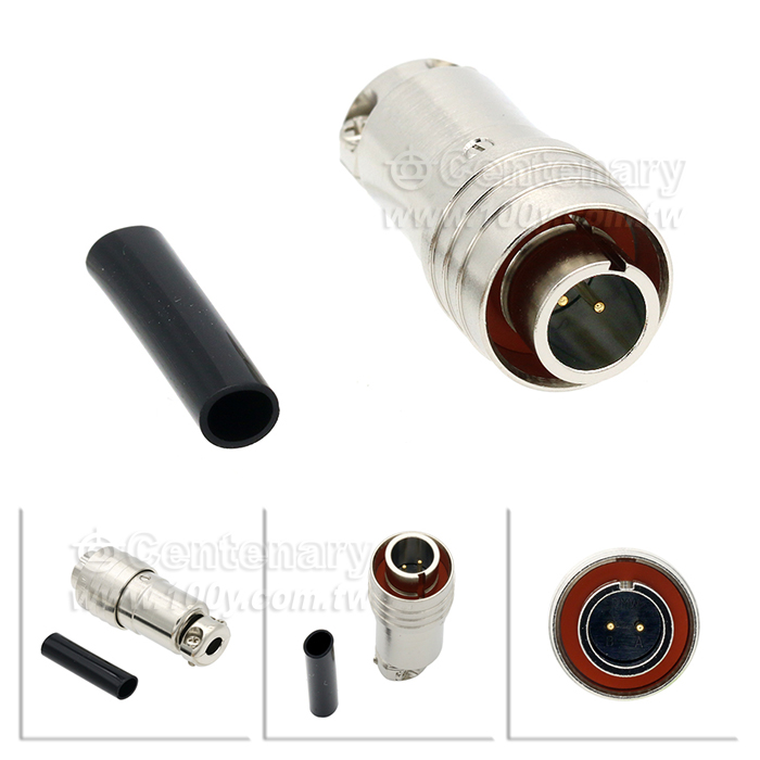 "TAJIMI"2P male plug - 147248 Product Image
