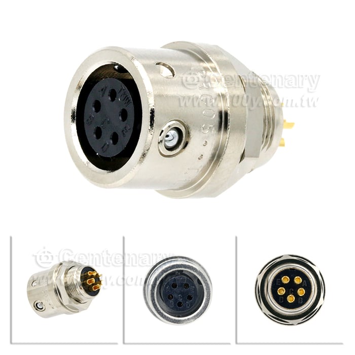 "TAJIMI" 5P male  socket