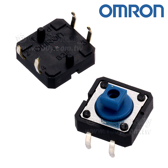 OMRON_觸動開關SPST-NO  12.5*12.5*7.3mm - 153206 產品圖片