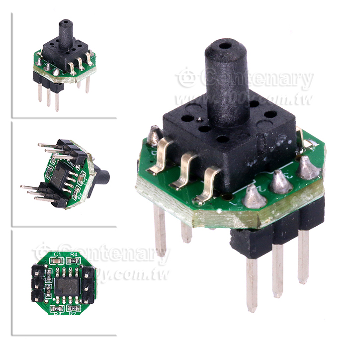 氣體貼片機壓力感測器 -100~0 kpa 3.3VA - 165276 產品圖片