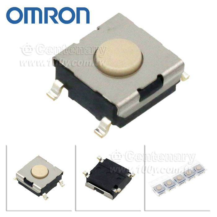 按鍵開關0.05A/24VDC  6.3*6*3.1mm - 153208 產品圖片