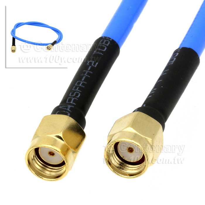 高頻跳線RPSMA公頭連接線RP-SMA-J RG402 SFX-141天線延長線 - 153833 產品圖片