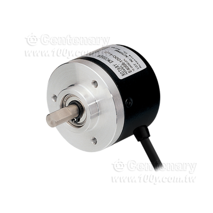旋轉編碼器 軸外徑6mm 5000rpm 12-24V 分辨率：1000P/R