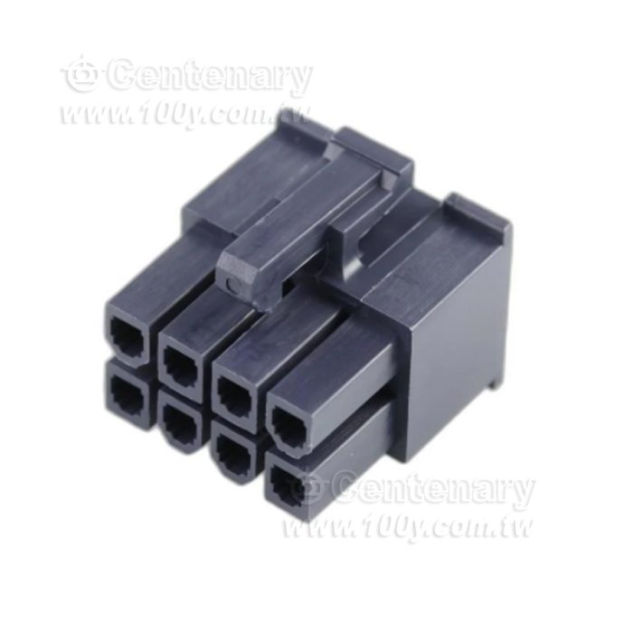 集管和線殼  MiniFitJr Rcpt DR V2 GW 8Ckt - 154961 產品圖片