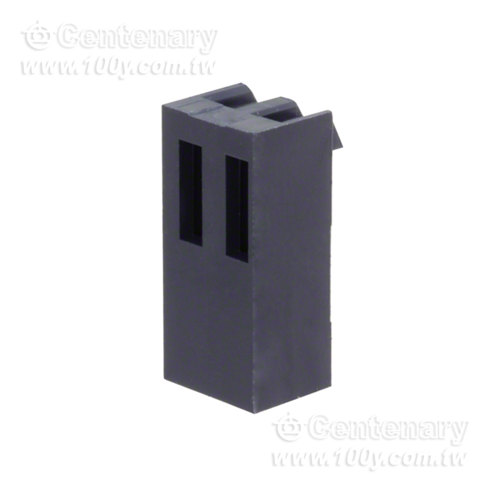 Molex_2P連接器/外殼插座黑色 0.156"（3.96mm） - 155161 產品圖片