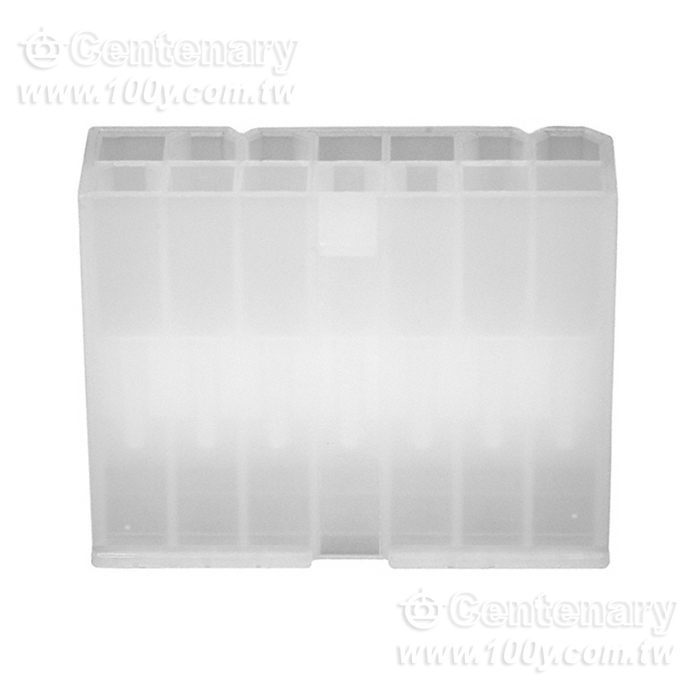 Molex_14P 矩形連接器 - 外殼 插頭 天然 0.165"（4.20mm） - 155195 產品圖片