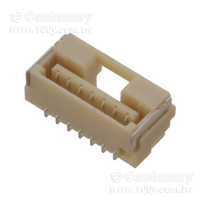 Molex_7P 插座 連接器 0.049"（1.25mm） 表面貼裝，直角 錫 - 155214 產品圖片