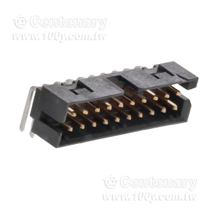Molex_針座連接器 通孔，直角 20 P 0.079"（2.00mm） - 155231 產品圖片