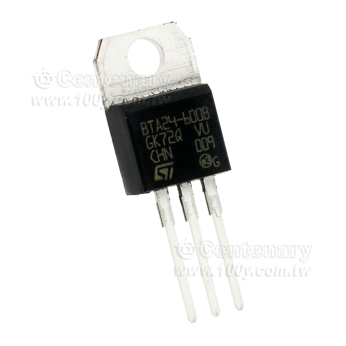雙向可控硅 24A/600V TO-220  Triac - 148133 產品圖片