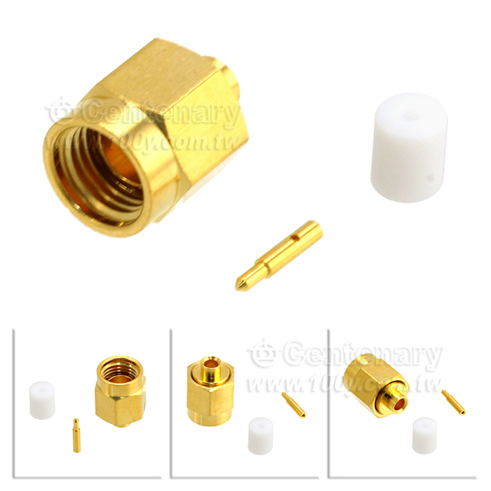 SMA Plug Solder 27GHz VSWR1.2 -- RG405(KTR-086) - 94001 產品圖片