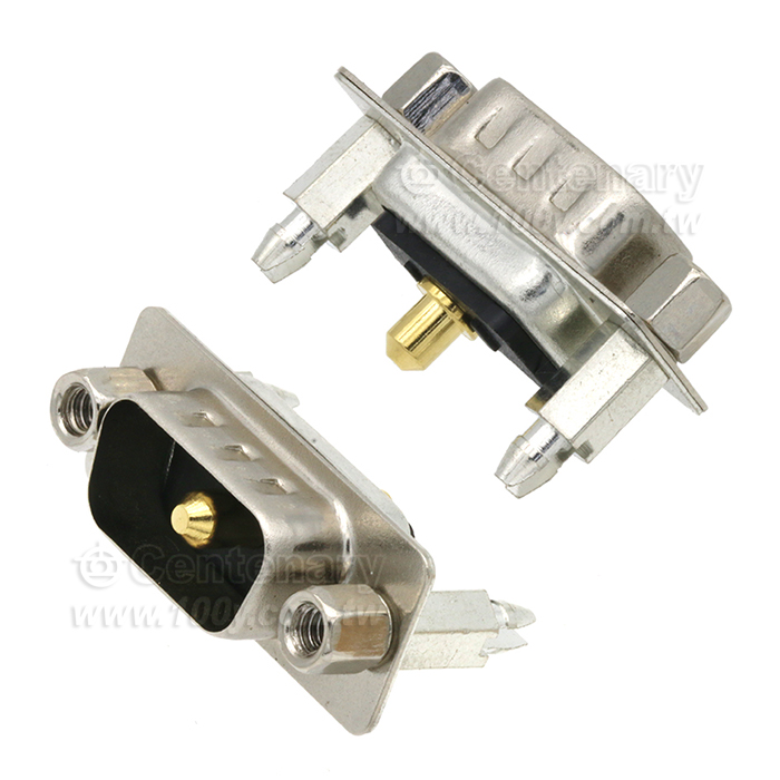 D-SUB Connector 1W1 male pin DP straight insert board - 154715 Product Image