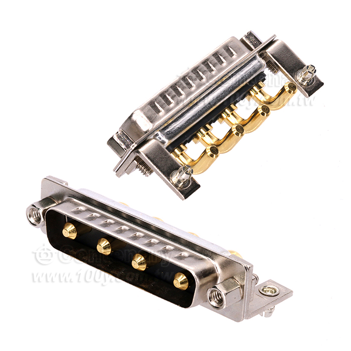 4W4 公頭 DR型 4芯  彎插板  - 155380 產品圖片