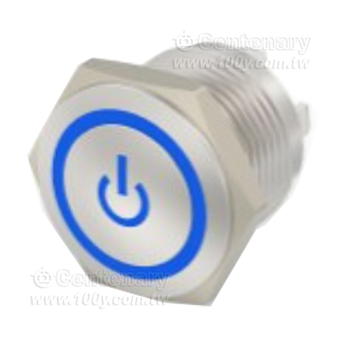 按鈕開關BLUE 12V - 155836 產品圖片