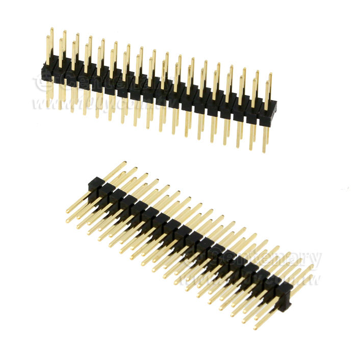 2*18P 排針 2.54mm 全長:18mm - 94154 產品圖片