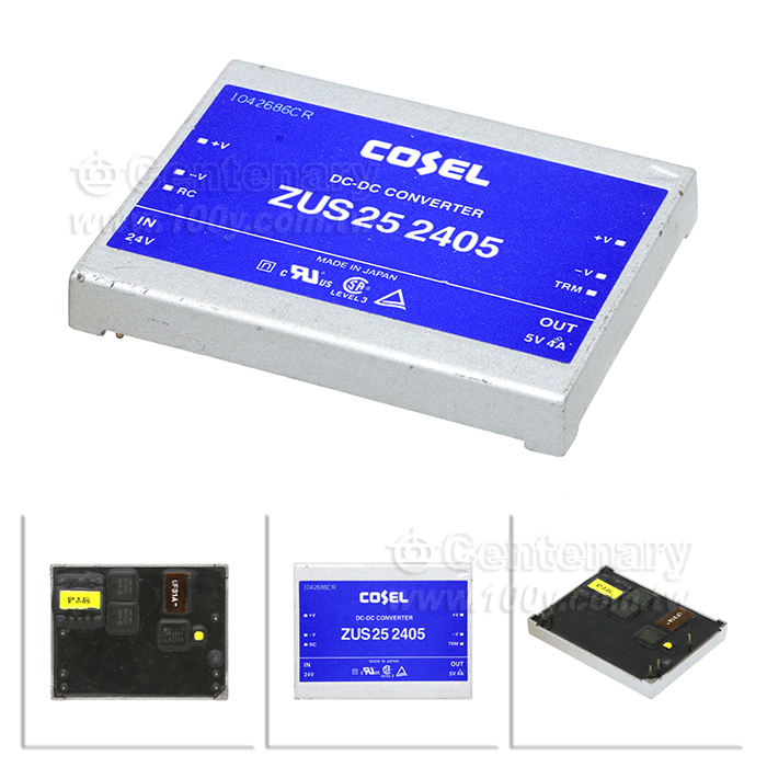 COSEL 隔離式DC/DC轉換器 24V轉5V 4A 25W - 154916 產品圖片