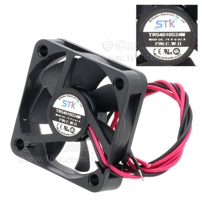 帶線式風扇 DC24V 40*40*10mm - 92706 產品圖片