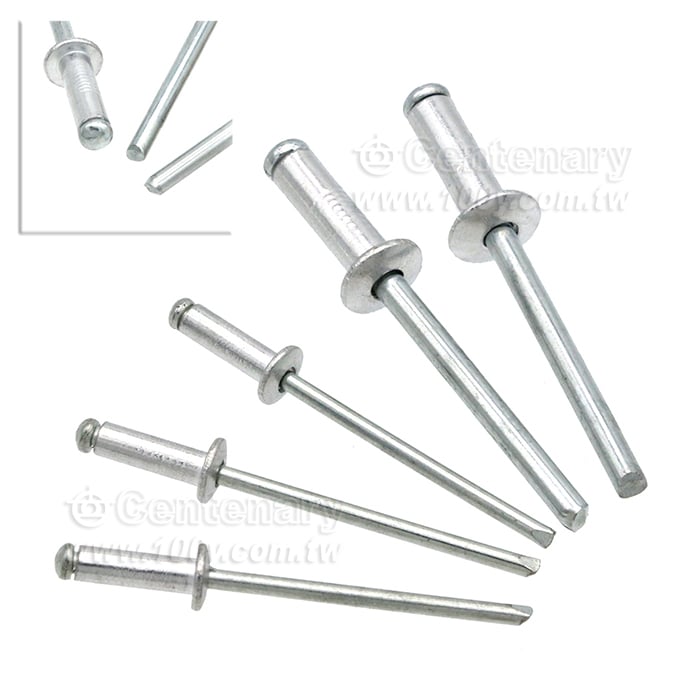鋁製鉚釘 M4.8*16mm - 156405 產品圖片
