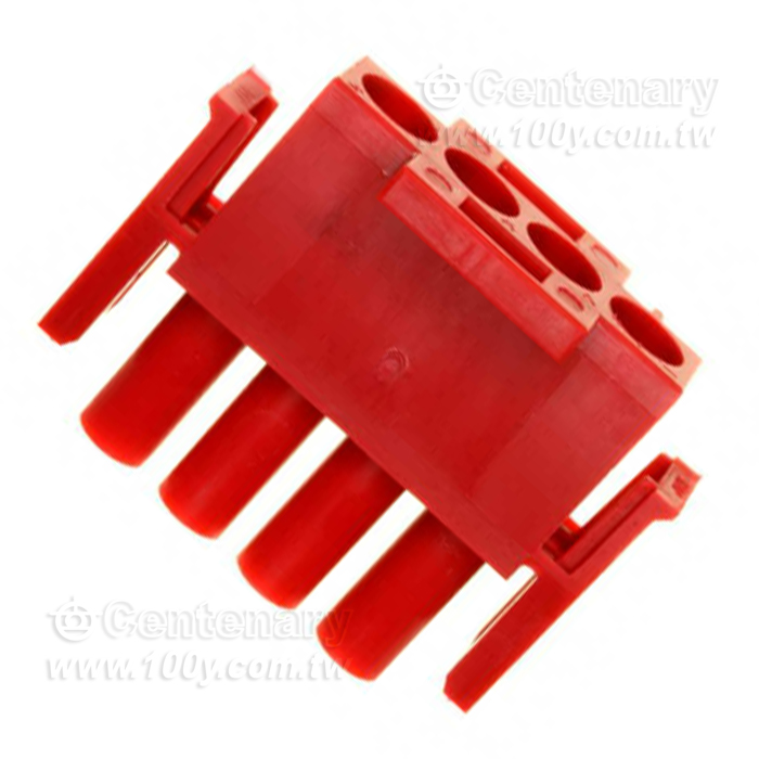 管腳和插座連接器 4P  RED - 156687 產品圖片