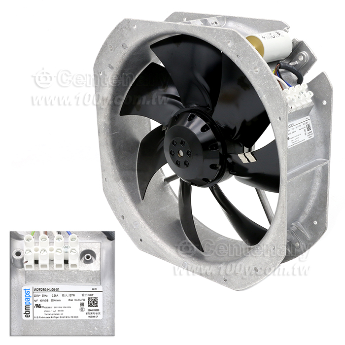 德國ebmpapst風機-機櫃散熱風扇 - 156469 產品圖片