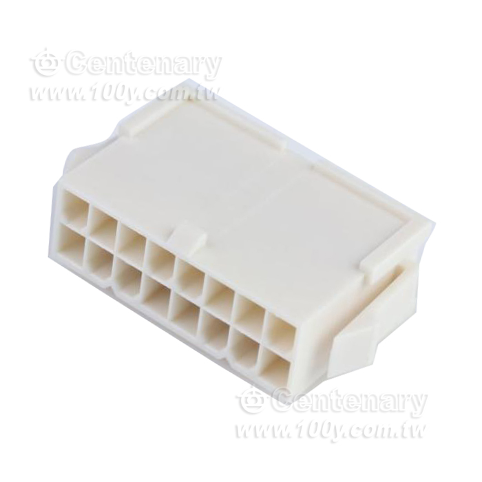Molex_集管和線殼 MINI-FIT JR. PLUG 94 - 156898 產品圖片