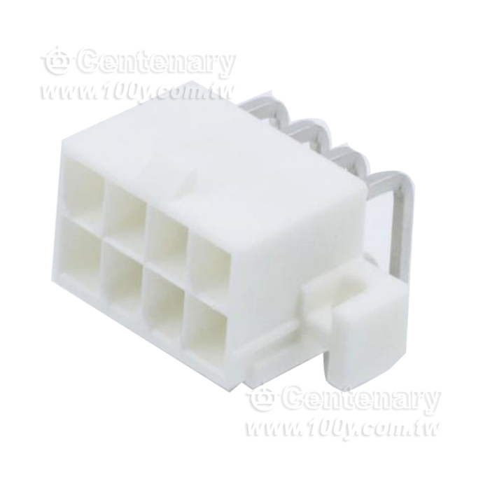 Molex_集管和線殼 8 CKT R/A HEADER - 156907 產品圖片