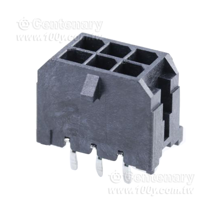 Molex_集管和線殼 6 CKT VERT HEADER - 156913 產品圖片