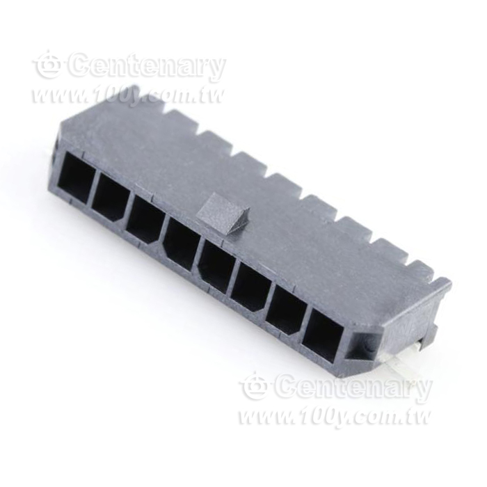 Molex_集管和線殼 3MM MICRO-FIT RA 8 CKT Tin - 156921 產品圖片