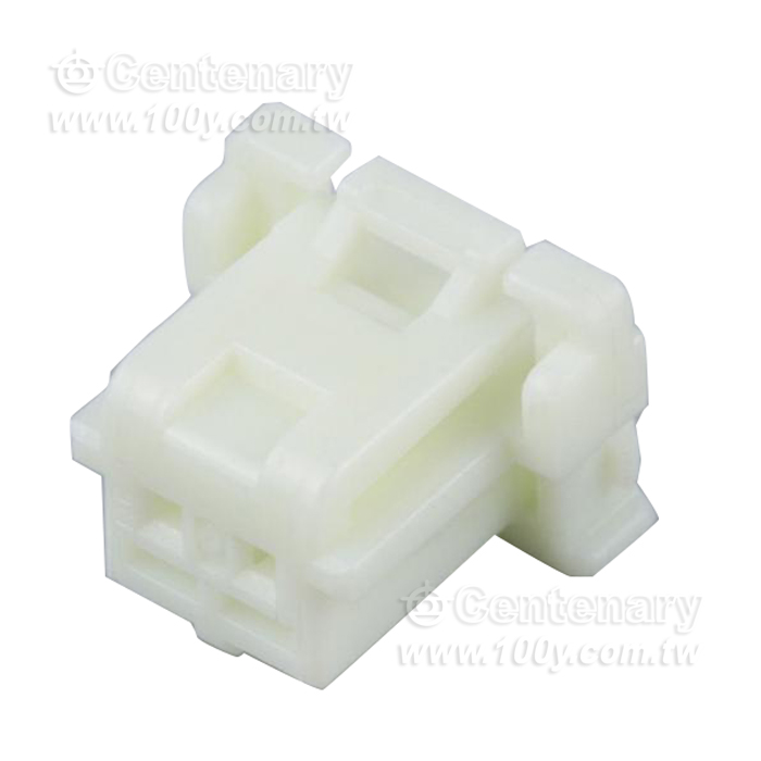 Molex_集管和線殼 TPA WTB Recp Housing 3 Crcts WH - 156951 產品圖片