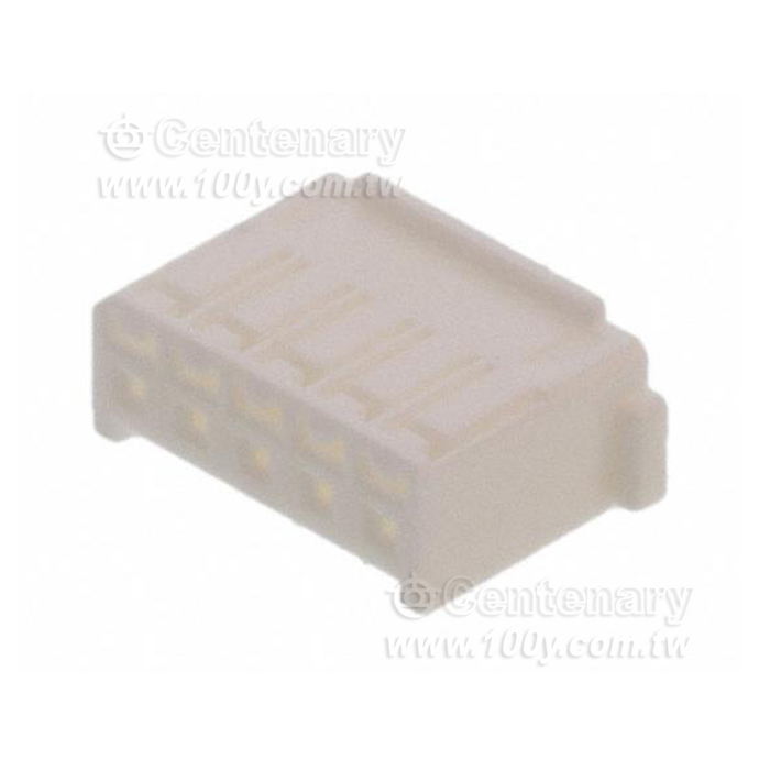Molex_集管和線殼 2.5 W/B REC HSG - 156969 產品圖片
