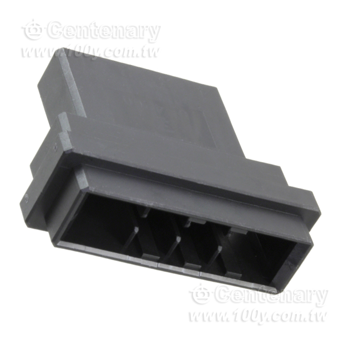 TE/Amp Dynamic D-4200 Male Plug - 4P - 157190 Product Image