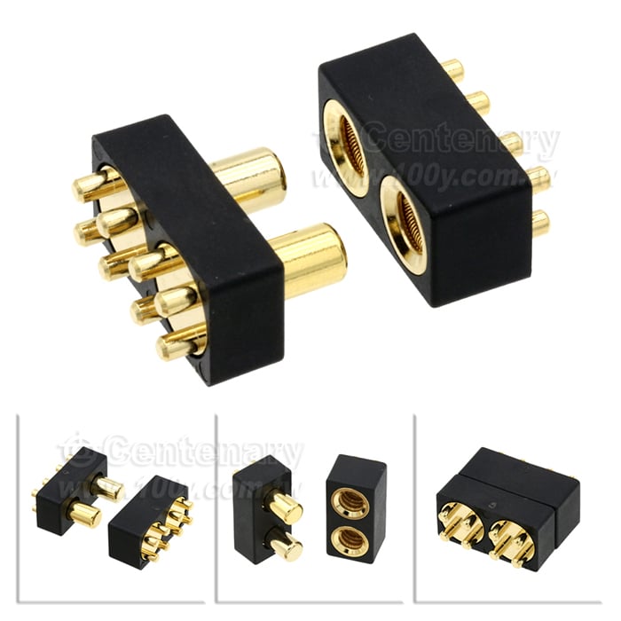 Board to board high current connector