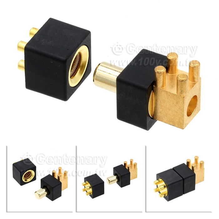 Board to board high current connector