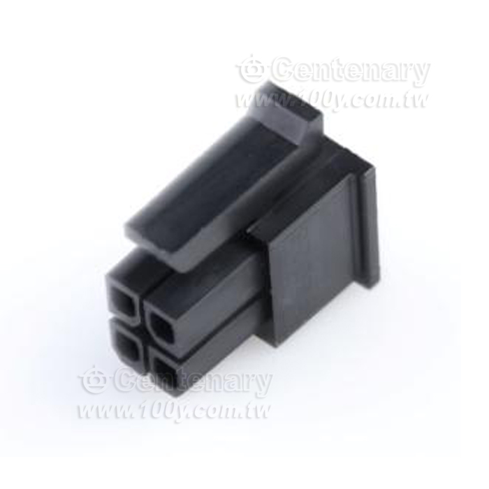 Molex_集管和線殼MicroFit 3.0 DR Rcpt 4Ckt GW HF - 157293 產品圖片