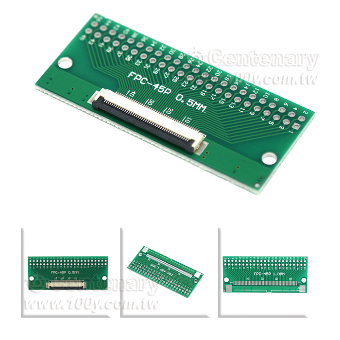FPC/FFC排線轉接板轉直插45P - 156794 產品圖片