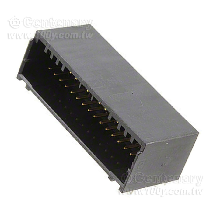 TE PCB Mount Header, Horizontal, Wire-to-Board, 34 Position - 157853 Product Image