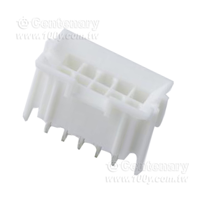 Molex集管和線殼10P 94V-0 VERT HDR - 158186 產品圖片