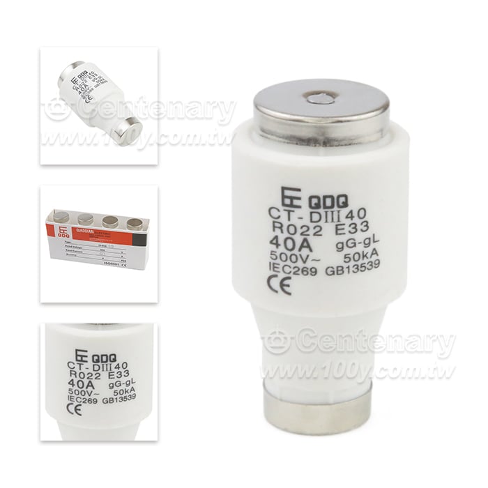 D型陶瓷保險絲 E33 - 157776 產品圖片