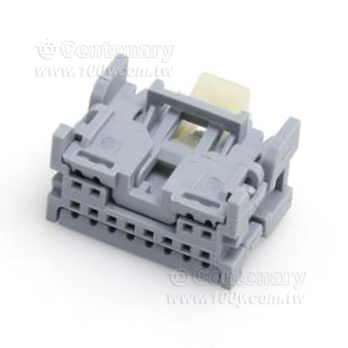 Molex汽車連接器MINI50 ConnRcpt12CKT BR CPA BLK POL B - 158209 產品圖片